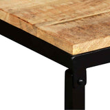 Bench Solid Mango Wood 110x35x45 cm - 45-Degree Angle