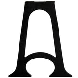 Dining Table Legs 2 pcs with Arched Base A-Frame Cast Iron - 45-Degree Angle