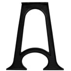 Dining Table Legs 2 pcs with Arched Base A-Frame Cast Iron