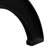 Dining Table Legs 2 pcs X-Frame Cast Iron - Low Angle