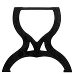 Coffee Table Legs 2 pcs X-Frame Cast Iron