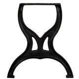 Bench Legs 2 pcs X-Frame Cast Iron - 45-Degree Angle