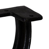 Bench Legs 2 pcs X-Frame Cast Iron - Extra Image