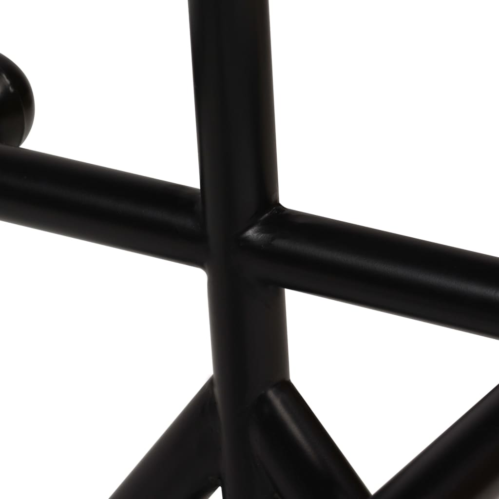 Bar Table Solid Reclaimed Wood Dark Brown 120x60x107 Cm