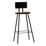 Bar Chairs 4 pcs Solid Reclaimed Wood - Extra Image
