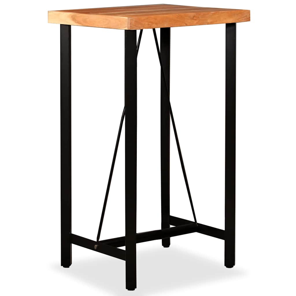Bar Table 60x60x107 cm Solid Acacia Wood