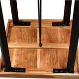 Bar Table 60x60x107 cm Solid Acacia Wood