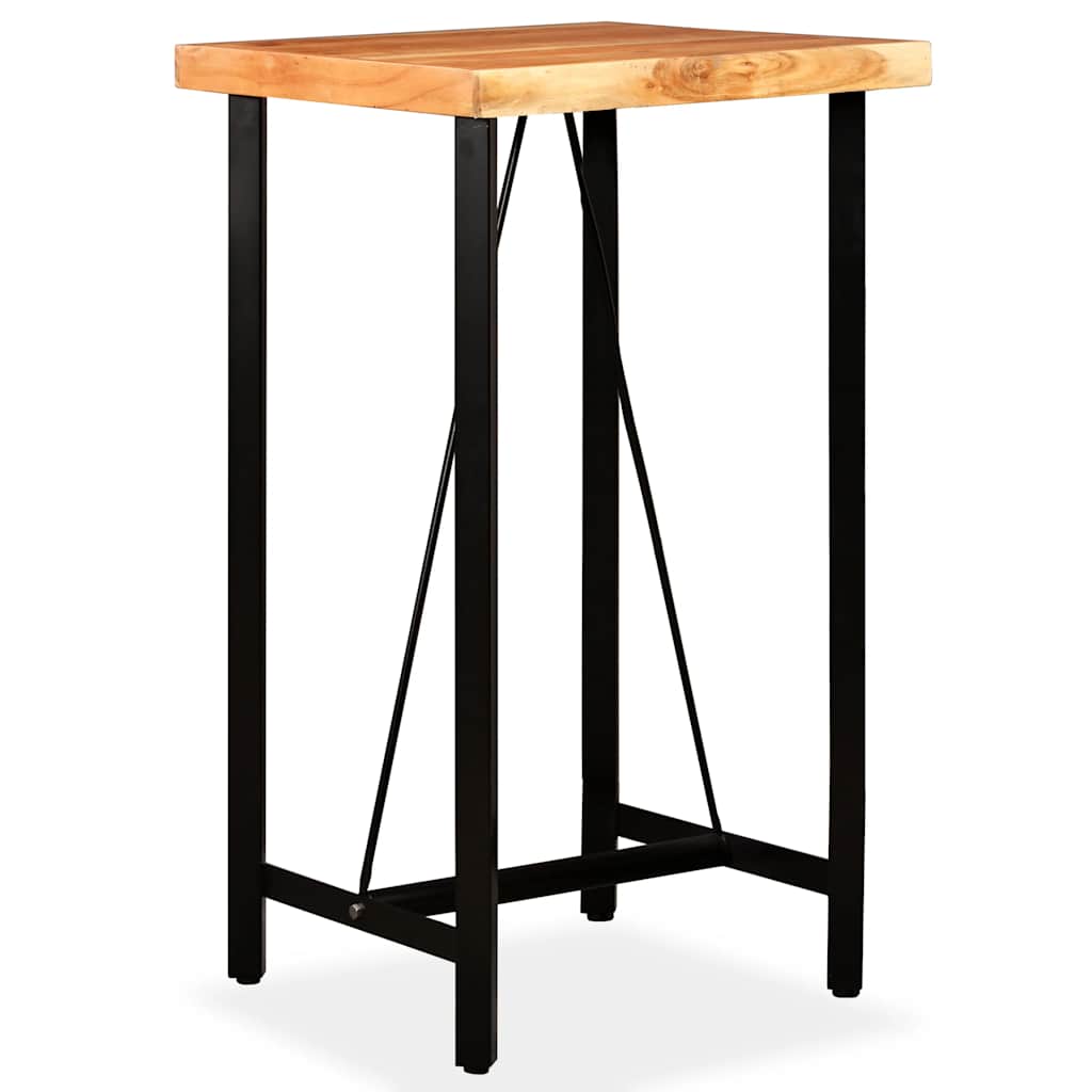 Bar Table 60x60x107 cm Solid Acacia Wood
