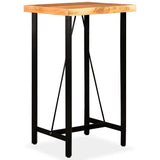 Bar Table 60x60x107 cm Solid Acacia Wood