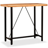 Bar Table 120x60x107 cm Solid Acacia Wood