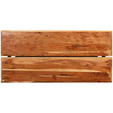 Bar Table 150x70x107 cm Solid Acacia Wood - Side View