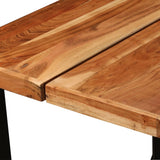 Bar Table 150x70x107 cm Solid Acacia Wood - 45-Degree Angle
