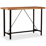Bar Table 150x70x107 cm Solid Acacia Wood - Low Angle
