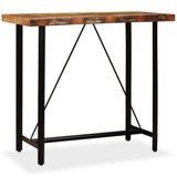 Bar Table 120x60x107 cm Solid Reclaimed Wood - Extra Image