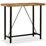 Bar Table 120x60x107 cm Solid Reclaimed Wood - Extra Image