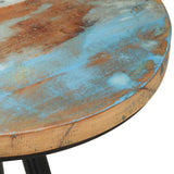 Bar Stools 4 pcs Solid Reclaimed Wood
