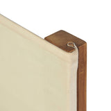 Folding Director's Chair Solid Teak Wood - Low Angle