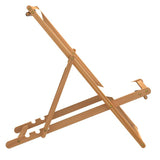 Deck Chair Teak 56x105x96 cm Cream