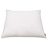 Pillows 2 pcs Down/Feather Filling Light 80x80 cm White - Side View