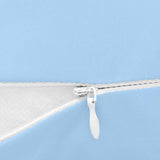 Side Sleeper Body Pillow 40x145 cm Blue - Side View