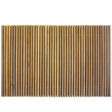 Bath Mat Acacia Wood 80x50 cm - Side View
