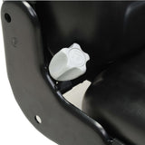 Forklift & Tractor Seat with Suspension and Adjustable Backrest - 45-Degree Angle