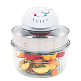 Halogen Convection Oven with Extension Ring 1400 W 17 L - Close-Up Angle