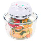 Halogen Convection Oven with Extension Ring 800 W 10 L - Rear View