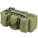 3-in-1 Army-Style Duffel Bag 45 L Olive Green