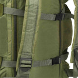 3-in-1 Army-Style Duffel Bag 45 L Olive Green