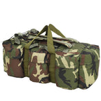 3-in-1 Army-Style Duffel Bag 45 L Camouflage