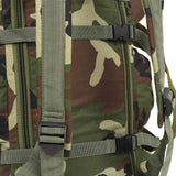 3-in-1 Army-Style Duffel Bag 45 L Camouflage - 45-Degree Angle