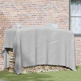 Tarpaulin 650 g/m? 3x3 m Grey