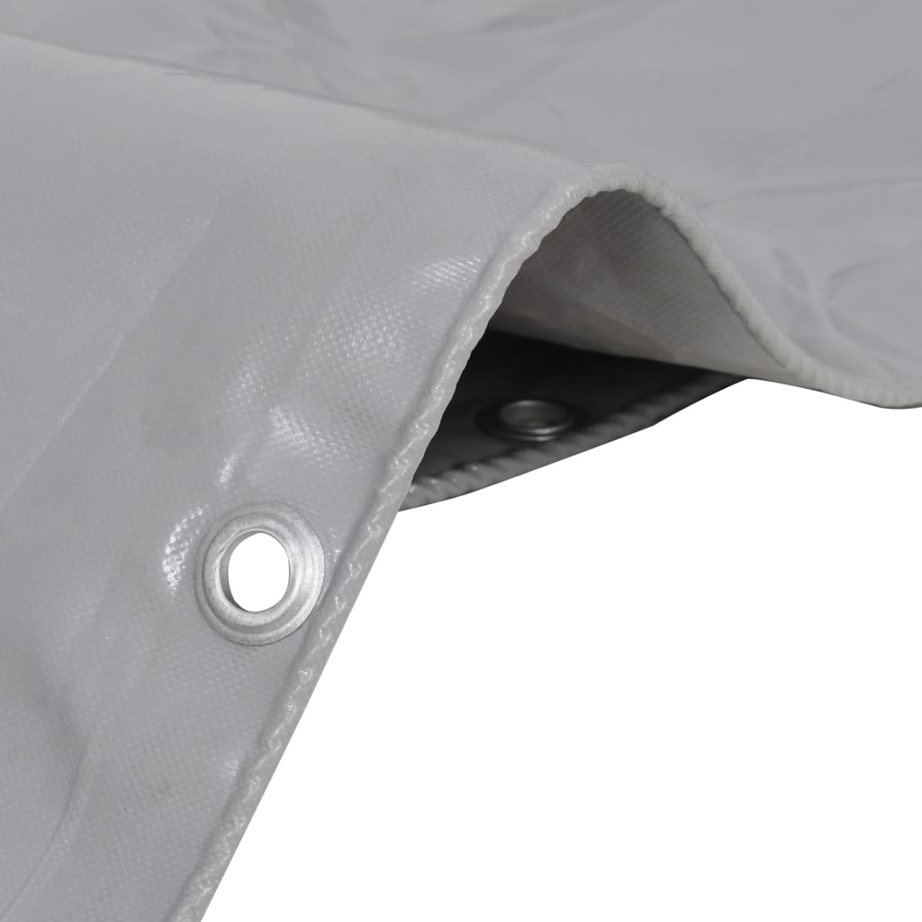 Tarpaulin 650 g/m? 3x6 m Grey