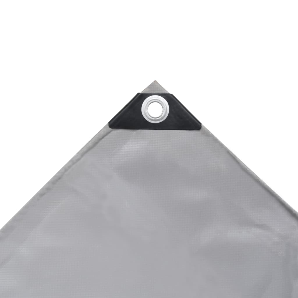 Tarpaulin 650 g/m? 4x4 m Grey