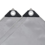 Tarpaulin 650 g/m? 4x5 m Grey