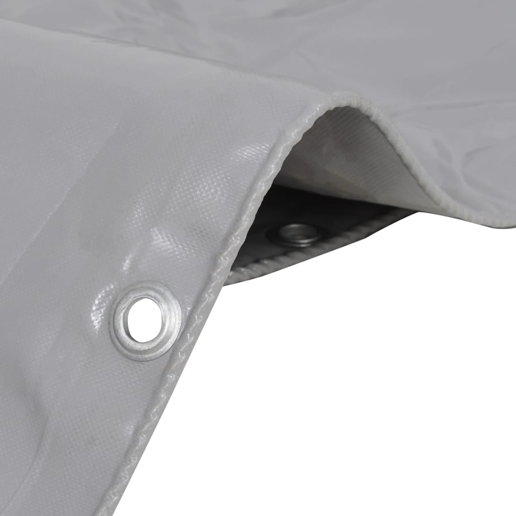 Tarpaulin 650 g/m? 4x6 m Grey