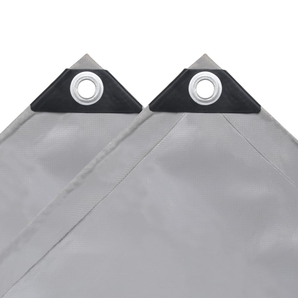 Tarpaulin 650 g/m? 4x7 m Grey