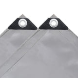 Tarpaulin 650 g/m? 4x7 m Grey