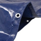 Tarpaulin 650 g/m² 3x3 m Blue - Front View
