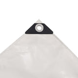 Tarpaulin 650 g/m² 3x4 m White