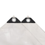Tarpaulin 650 g/m² 4x6 m White