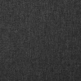Dining Chairs 4 pcs Dark Grey Fabric