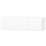 TV Cabinet Engineered Wood 120x40x34 cm High Gloss White