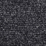 Stair Mats Self-adhesive 15 pcs 56x17x3 cm Dark Grey Half Round - Close-Up Angle