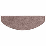 Stair Mats Self-adhesive 15 pcs 65x21x4 cm Light Brown
