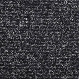Stair Mats Self-adhesive 15 pcs 65x21x4 cm Dark Grey Half Round Large
