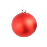 100 Piece Christmas Ball Set 3/4/6 cm Red - 45-Degree Angle