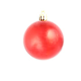 100 Piece Christmas Ball Set 3/4/6 cm Red - Close-Up Angle