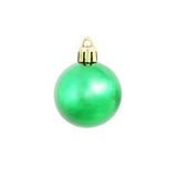 Christmas Balls 100 pcs Red/Gold/Green - Low Angle